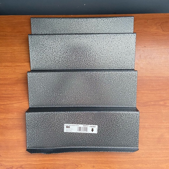 Spice Rack Steel 4 Tier Drawer Organizer for Kitchen Cabinets - Picture 2 of 9